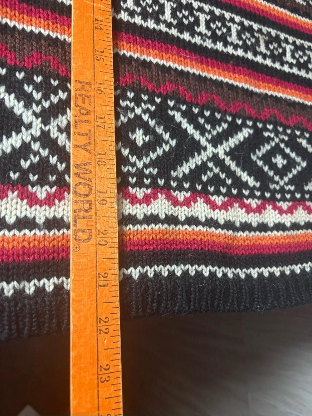 J.Crew 100% Wool Fair Isle Sweater Classic Preppy Pattern Excellent Condition